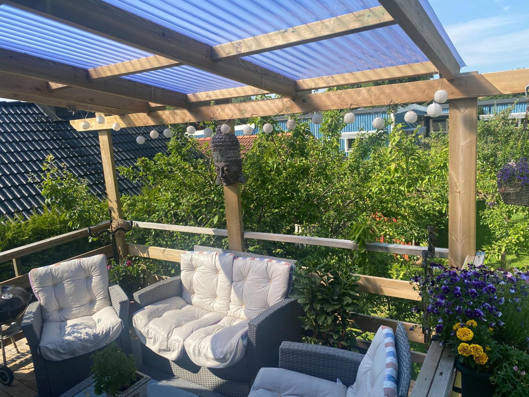 Gaest Laegenheten Med Egen Terrass Falkenberg Esterno foto